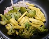 簡単！ブロッコリーと薩摩芋の味噌風味作り方3写真