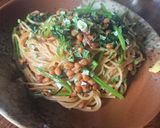 美味☆納豆と塩昆布のパスタ作り方10写真