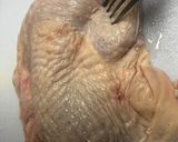 林檎と粒マスタードソースのローストチキン作り方2写真