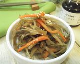 魚醤でコク旨！舞茸入り甘酢きんぴら作り方6写真