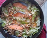 ワンパンたっぷり野菜♪ちゃんちゃん焼き作り方5写真