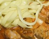 鶏肉とトマト缶＆マスカルポーネの生パスタ作り方3写真
