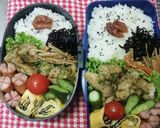 高校男子弁当&パパ弁&ママ弁♡11/6作り方2写真