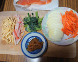 ヨウサマの減塩朝食(鮭のあんかけ)⑳作り方1写真