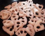 作りおき　蓮根と薩摩芋の甘酢味噌炒め作り方3写真