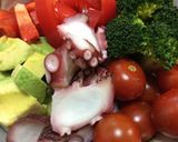 妊活応援レシピ　野菜たっぷりタコのマリネ作り方5写真