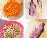 2品同時！イカ飯風炊き込みご飯と蒸イカ煮作り方2写真