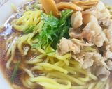 ☺️生姜の風味が食欲そそる生醤油ラーメン作り方3写真