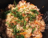 2品同時！イカ飯風炊き込みご飯と蒸イカ煮作り方5写真