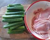 【おかず】肉巻きオクラフライ作り方1写真