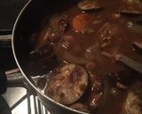 とろ〜り牛すじ茄子カレー作り方15写真
