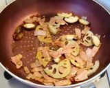 【時短】蓮根とベーコンの和風パスタ作り方4写真