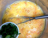 ツナ缶汁とネギ＆エビで☆簡単な旨々卵焼き作り方4写真