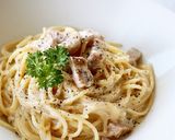 濃厚＆贅沢【キノコボナーラ】カルボナーラ作り方10写真