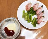 アスパラベーコン(レンチン♪)作り方4写真