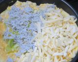美味ネギと釜揚げしらすのマヨ入りオムレツ作り方8写真