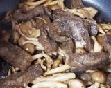 生姜たれで♪冷凍こんにゃくとキノコ炒め作り方4写真