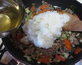 韓国風＊ビビンバ焼き飯♪作り方8写真