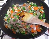 韓国風＊ビビンバ焼き飯♪作り方7写真