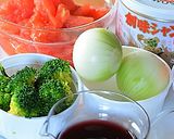 牛肉とごろごろ野菜のシャンタン・トマト鍋作り方1写真