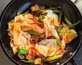 チャジャンソースで回鍋肉（ホイコーロー）作り方9写真