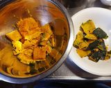 炊飯器で簡単カボチャプリン風ケーキ作り方3写真