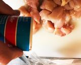簡単ヘルシー作り置き　ハーブチキン作り方1写真