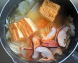 厚揚げと白菜のクリーム煮作り方6写真