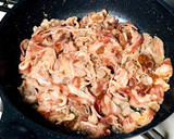 牛肉としめじのオイスターソース炒め作り方3写真