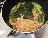 小松菜と油揚げの煮物【作り置き】作り方2写真