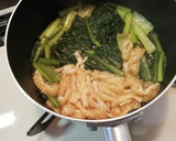 小松菜と油揚げの煮物【作り置き】作り方2写真