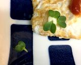 貝割れ大根を固定した☆幸せのクローバー作り方4写真