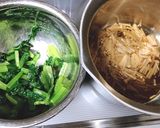 お弁当にも 簡単★小松菜のなめ茸和え作り方2写真