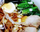 チャーシューの煮汁で醤油ラーメン作り方9写真