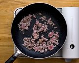 ポテトとミンチの食べるラー油和え作り方3写真