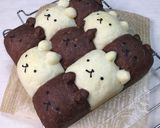かわいいくまさんのちぎりパン♡作り方7写真
