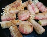 冷蔵庫の大掃除！俺の肉巻き☆生姜焼き作り方4写真