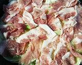 超簡単♪豚肉とキャベツの重ね蒸し作り方2写真