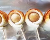 ちくわ巻きうずらのチーズ焼き作り方2写真