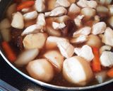 筑前煮!作り置き!!冷凍根菜で時短に!!作り方8写真