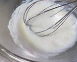 ホット杏仁豆腐・ラテ作り方1写真