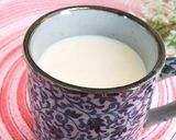 ホット杏仁豆腐・ラテ作り方6写真