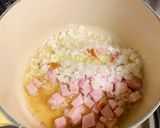 菜の花入り緑のミネストローネ作り方4写真