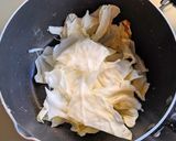キャベツとしらすの味噌汁作り方3写真