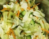 給食の⭐林檎のフルーティー♪コールスロー作り方2写真
