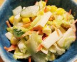給食の⭐林檎のフルーティー♪コールスロー作り方3写真