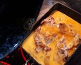 半端に残った卵と豚バラ肉でとんぺい焼き作り方7写真