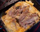 半端に残った卵と豚バラ肉でとんぺい焼き作り方9写真