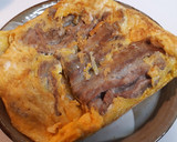 半端に残った卵と豚バラ肉でとんぺい焼き作り方10写真