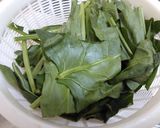 豚とほうれん草と卵の中華塩炒め作り方1写真